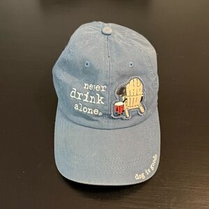 Dog‎ is Good Blue Baseball Cap